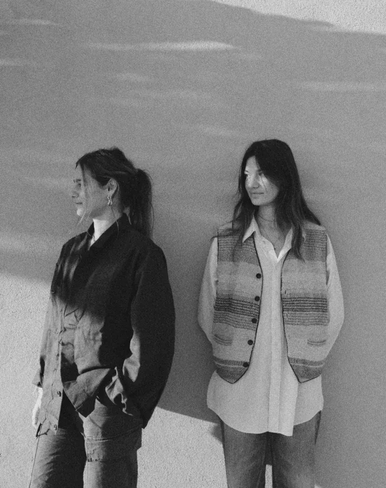 Margaux Padrutt and Raphaëlle Lhuillier
