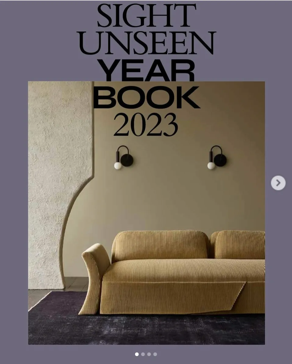 Sight Unseen Year Book, couverture